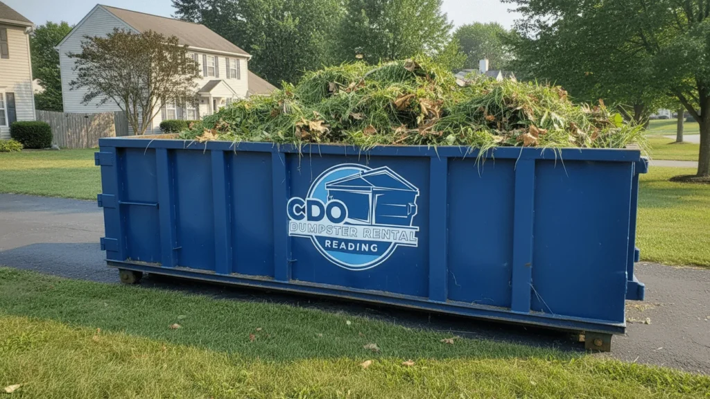 yard waste dumpster rental reading-img